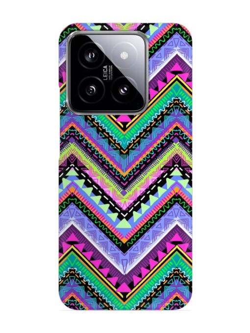 Tribal Aztec Print Snap Case for Xiaomi Mi 14 (5G) Zapvi