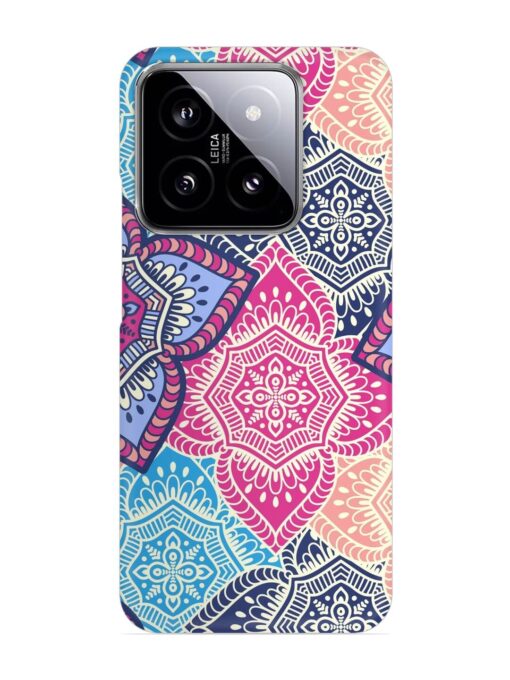 Ethnic Floral Seamless Snap Case for Xiaomi Mi 14 (5G) Zapvi