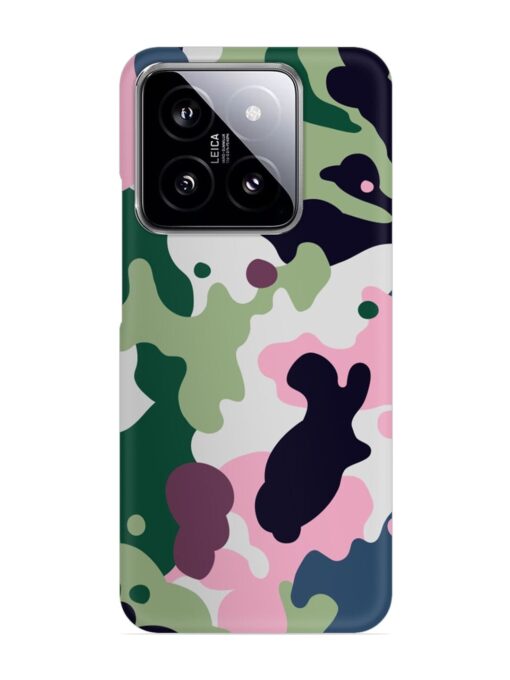 Seamless Funky Camouflage Snap Case for Xiaomi Mi 14 (5G) Zapvi