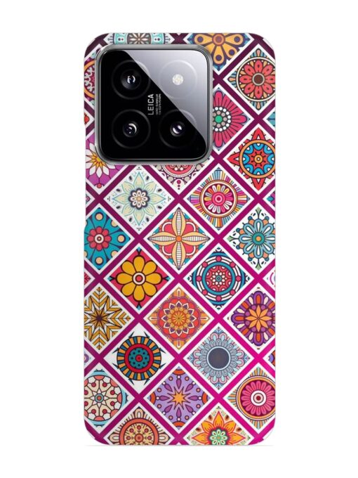 Seamless Tile Pattern Snap Case for Xiaomi Mi 14 (5G) Zapvi