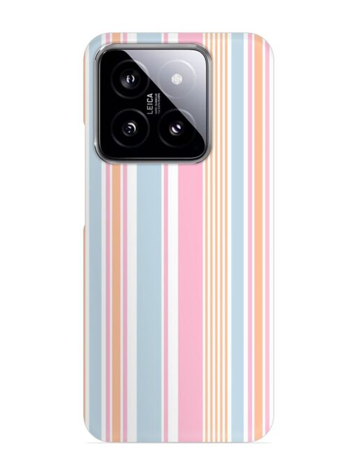 Stripe Seamless Pattern Snap Case for Xiaomi Mi 14 (5G) Zapvi