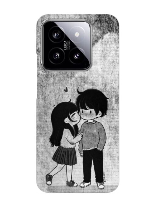 Couple Love Highlights Snap Case for Xiaomi Mi 14 (5G) Zapvi