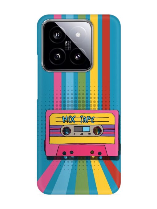 Mix Tape Vactor Snap Case for Xiaomi Mi 14 (5G) Zapvi