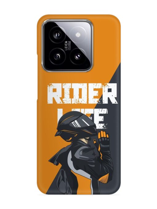 Rider Life Snap Case for Xiaomi Mi 14 (5G) Zapvi