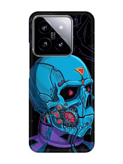 Skull Robo Vector Snap Case for Xiaomi Mi 14 (5G) Zapvi