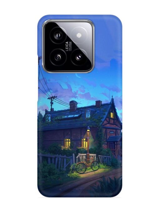 Beautiful Village House Snap Case for Xiaomi Mi 14 (5G) Zapvi