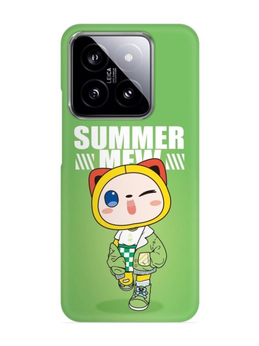 Summer Mew Snap Case for Xiaomi Mi 14 (5G) Zapvi