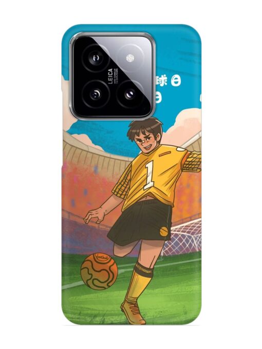 Soccer Kick Snap Case for Xiaomi Mi 14 (5G) Zapvi