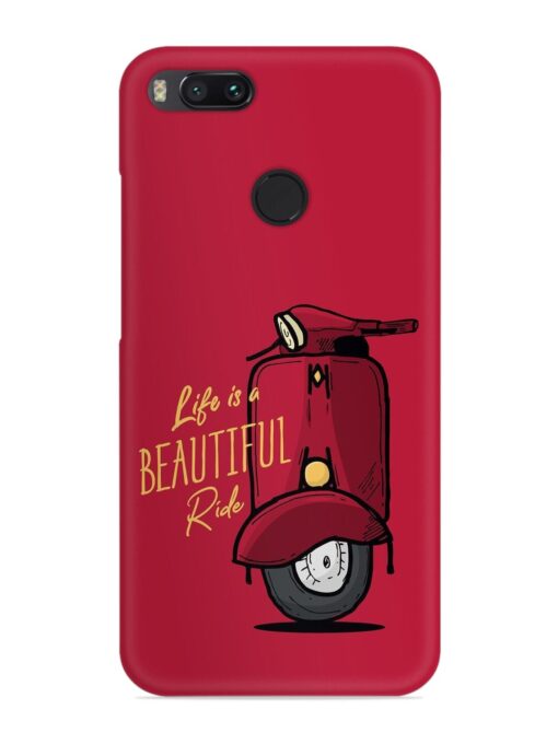 Life Is Beautiful Rides Snap Case for Xiaomi Mi A1 Zapvi