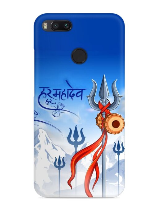 Har Har Mahadev Trishul Snap Case for Xiaomi Mi A1