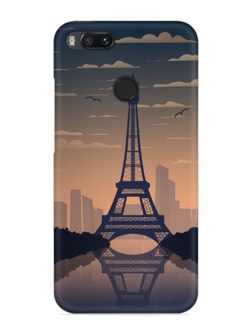 France Paris Eiffel Tower Gradient Snap Case for Xiaomi Mi A1 Zapvi