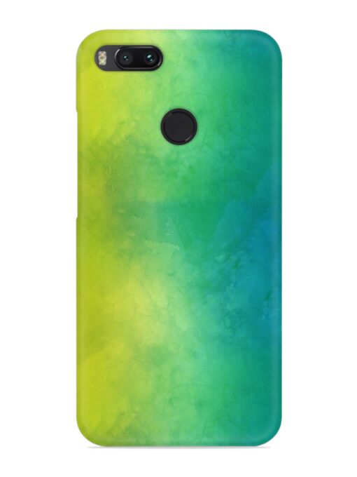 Yellow Green Gradient Snap Case for Xiaomi Mi A1 Zapvi