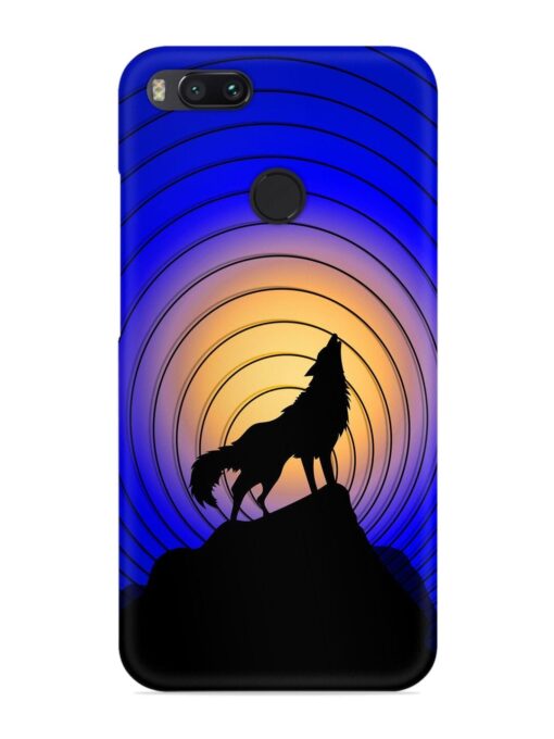 Fox Roaring Design Snap Case for Xiaomi Mi A1 Zapvi