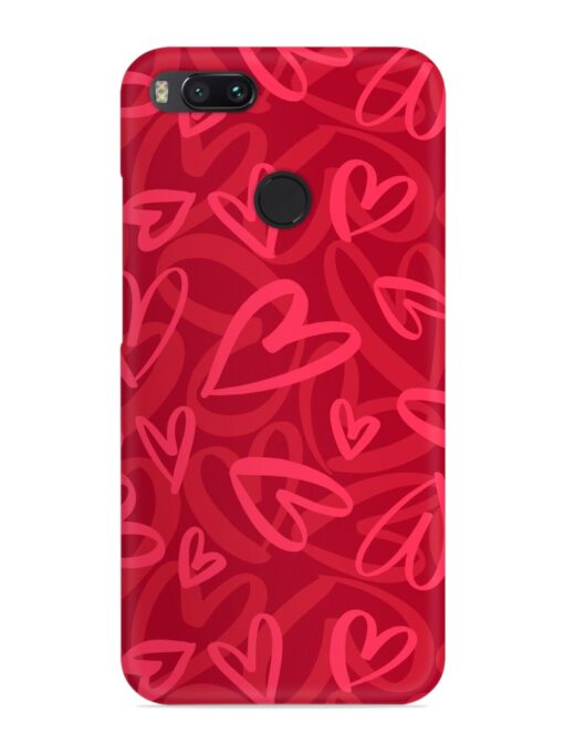 Seamless Romantic Pattern Snap Case for Xiaomi Mi A1