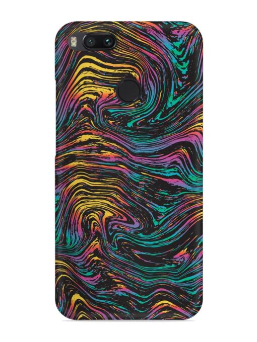 Abstract Liquid Colors Snap Case for Xiaomi Mi A1