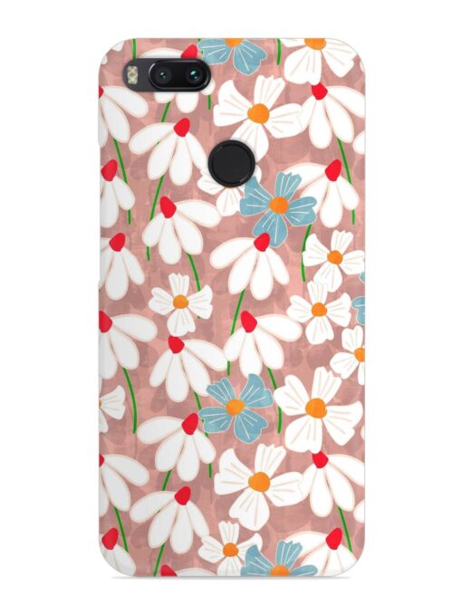 Abstract Petal Flowers Snap Case for Xiaomi Mi A1