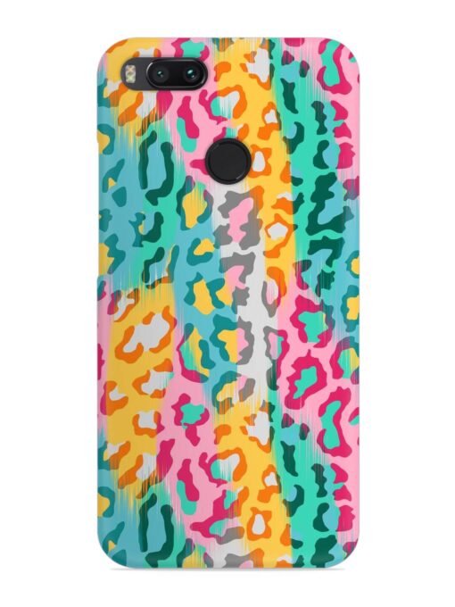 Seamless Vector Colorful Snap Case for Xiaomi Mi A1 Zapvi