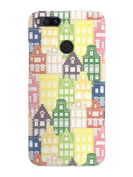 Seamless Shapes Pattern Snap Case for Xiaomi Mi A1 Zapvi