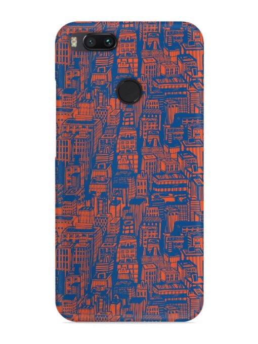 Hand Drawn Seamless Snap Case for Xiaomi Mi A1 Zapvi