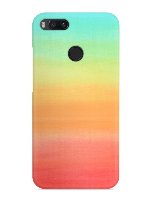 Background Sky Watercolor Snap Case for Xiaomi Mi A1 Zapvi