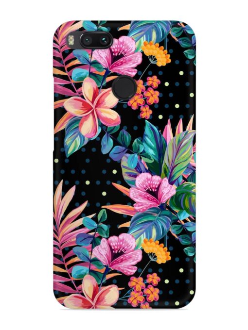 Seamless Floral Pattern Snap Case for Xiaomi Mi A1