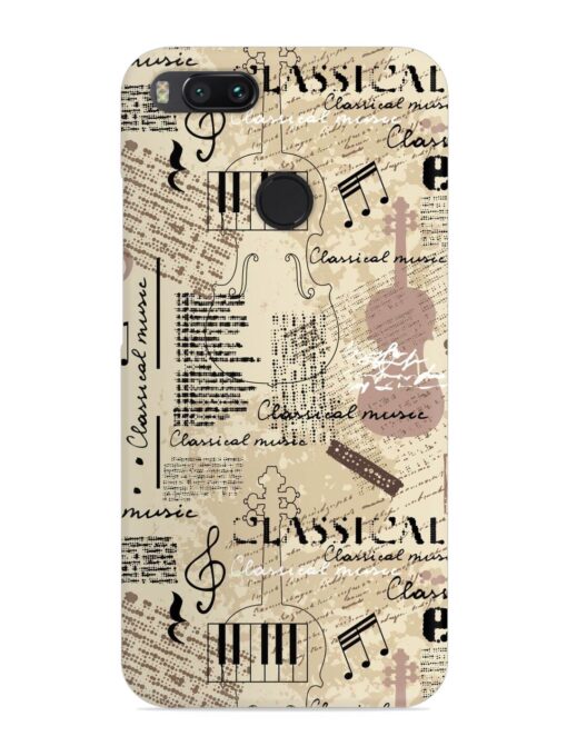 Classical Music Lpattern Snap Case for Xiaomi Mi A1