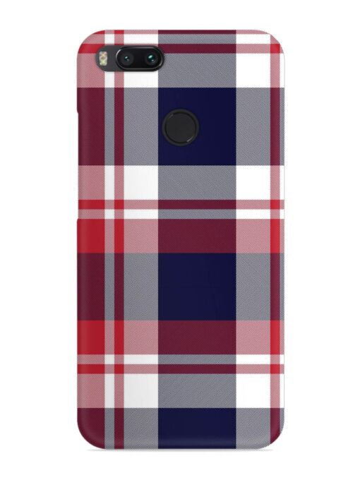 Classic Plaid Tartan Snap Case for Xiaomi Mi A1