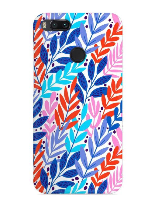 Bright Floral Tropical Snap Case for Xiaomi Mi A1 Zapvi