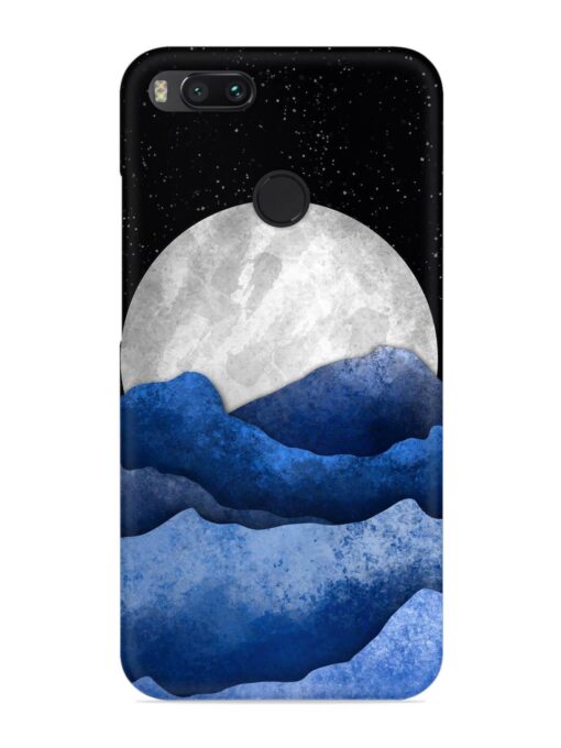 Full Moon Mountain Vector Snap Case for Xiaomi Mi A1