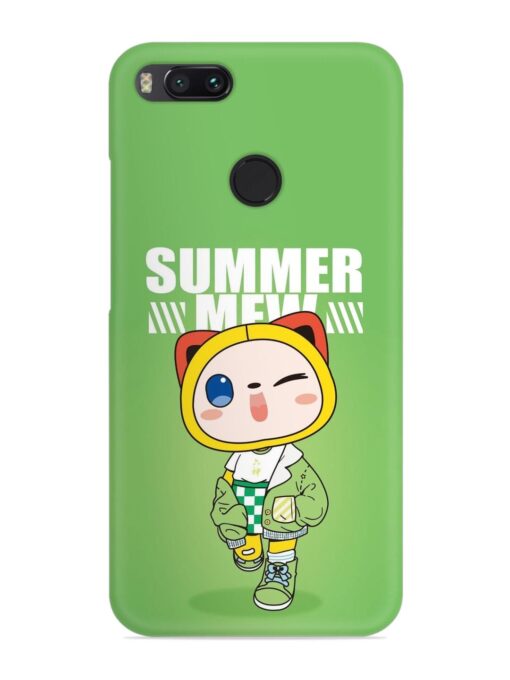 Summer Mew Snap Case for Xiaomi Mi A1 Zapvi