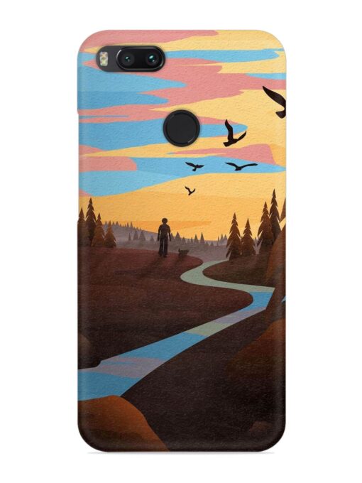 Natural Landscape Art Snap Case for Xiaomi Mi A1 Zapvi