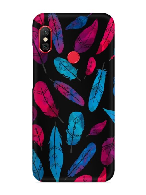 Feather Art Snap Case for Xiaomi Mi A2