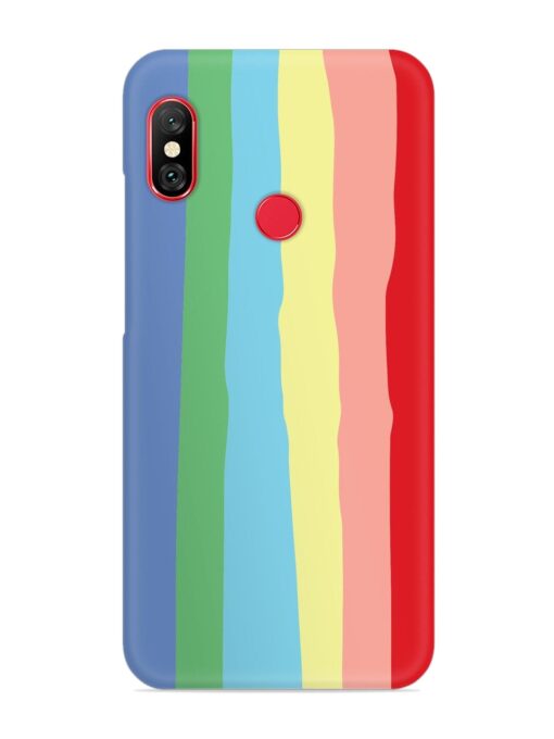 Rainbow Premium Shade Snap Case for Xiaomi Mi A2 Zapvi