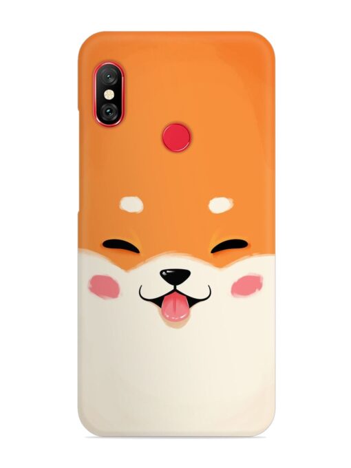 Happy Cat Art Snap Case for Xiaomi Mi A2 Zapvi