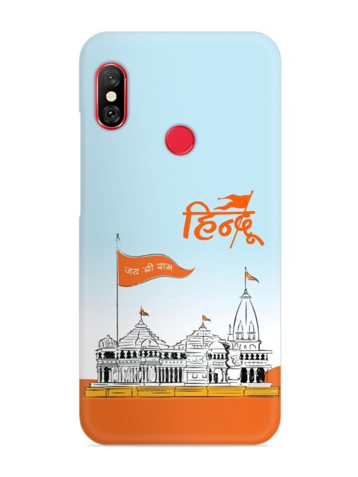 Ram Mandir Hindu Snap Case for Xiaomi Mi A2