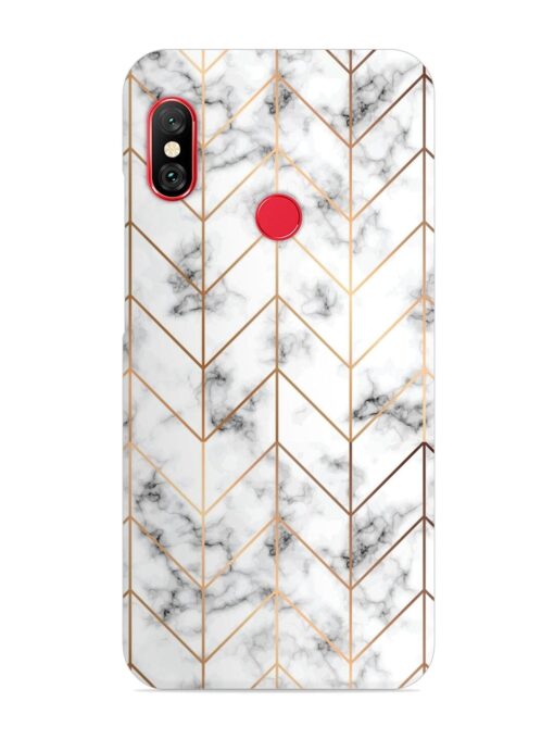 Vector Marble Texture Snap Case for Xiaomi Mi A2 Zapvi