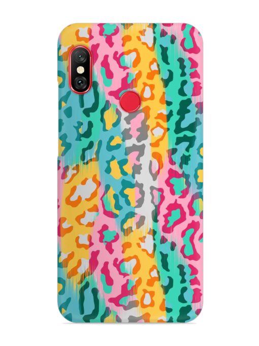 Seamless Vector Colorful Snap Case for Xiaomi Mi A2