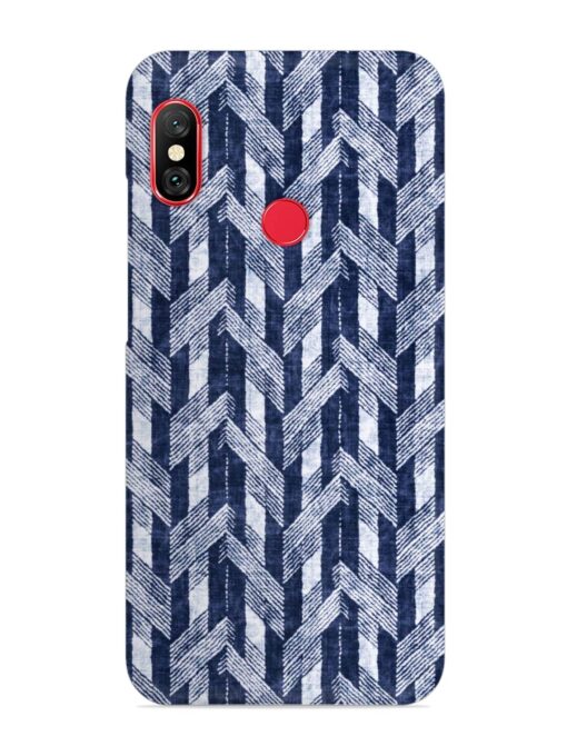 Abstract Herringbone Motif Snap Case for Xiaomi Mi A2