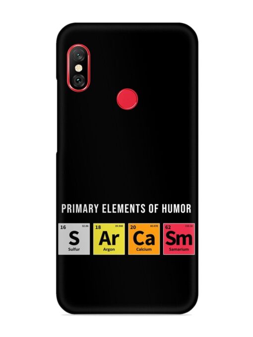 Primary Elements Humor Snap Case for Xiaomi Mi A2 Zapvi