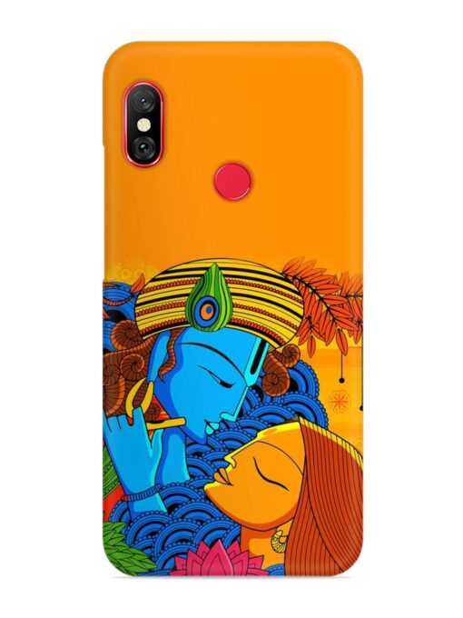 Illustration Hindu Goddess Snap Case for Xiaomi Mi A2 Zapvi