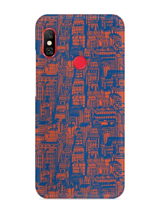 Hand Drawn Seamless Snap Case for Xiaomi Mi A2