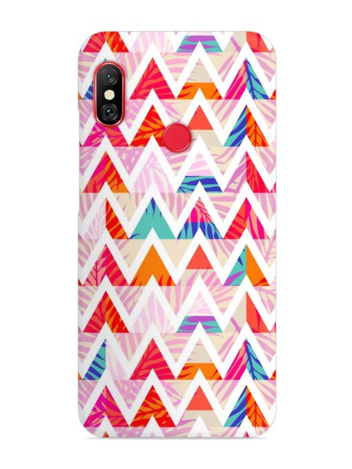 Abstract Triangle Background Snap Case for Xiaomi Mi A2 Zapvi