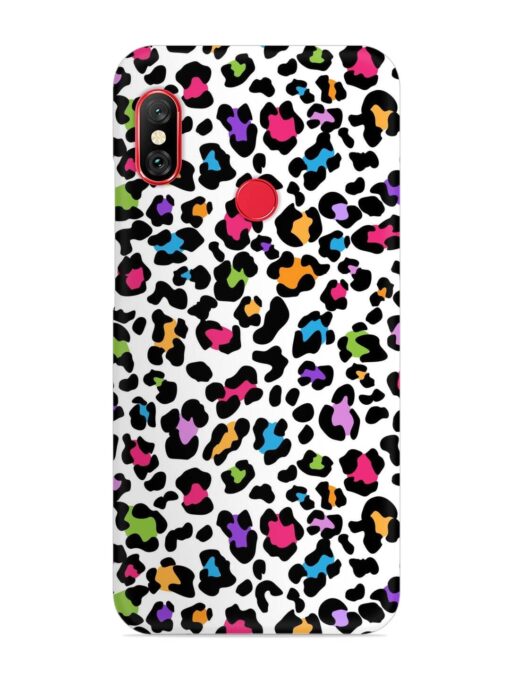 Seamless Leopard Pattern Snap Case for Xiaomi Mi A2