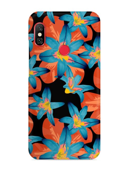 Philippine Flowers Seamless Snap Case for Xiaomi Mi A2 Zapvi