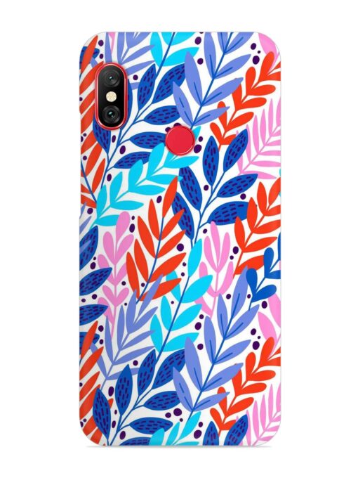 Bright Floral Tropical Snap Case for Xiaomi Mi A2