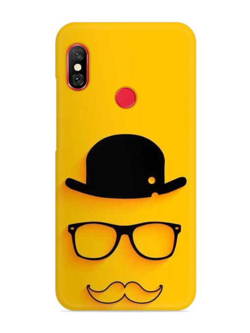 Classic Face Vector Snap Case for Xiaomi Mi A2 Zapvi