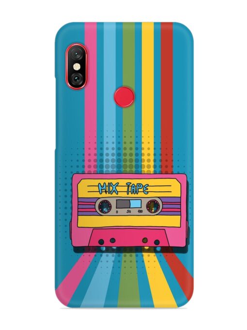 Mix Tape Vactor Snap Case for Xiaomi Mi A2 Zapvi