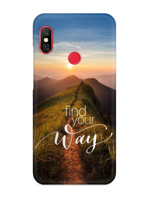 Find Your Way Snap Case for Xiaomi Mi A2 Zapvi