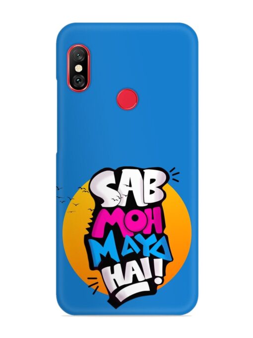 Sab Moh Moya Snap Case for Xiaomi Mi A2 Zapvi