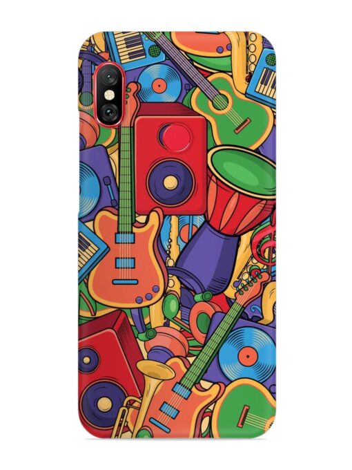 Colorful Music Art Snap Case for Xiaomi Mi A2